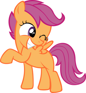 Scootaloo Winks