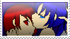 iori x leona stamp by LillyGamer