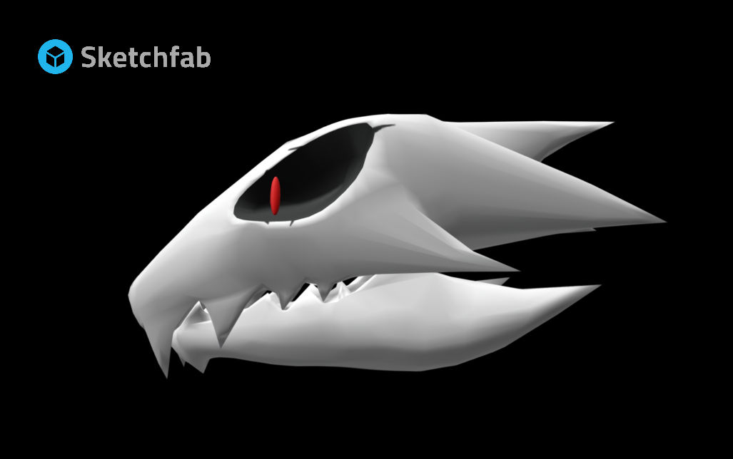 Gaster Blaster (Underverse/Xtale) by kellenkyo on DeviantArt