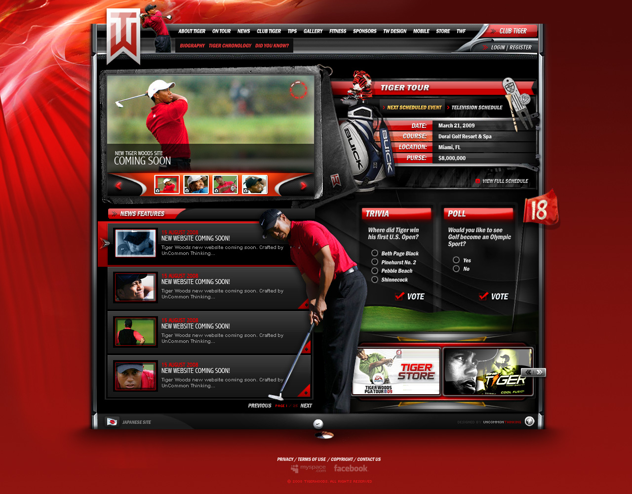 - Tiger Woods Concept 02 -