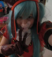 Sakuya .hack WIP Cosplay Face