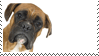 Stamp - I love Boxers by Flobelebelebobele