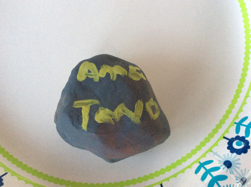 painted rock #18 (AMC TWD) by Crimson-Storm0 on DeviantArt