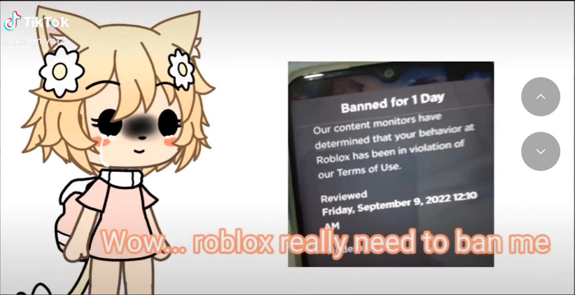 my roblox ban by ii1Sakura on DeviantArt