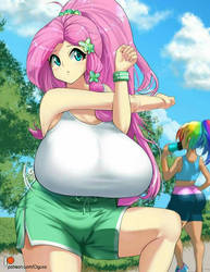 Work out Fluttershy