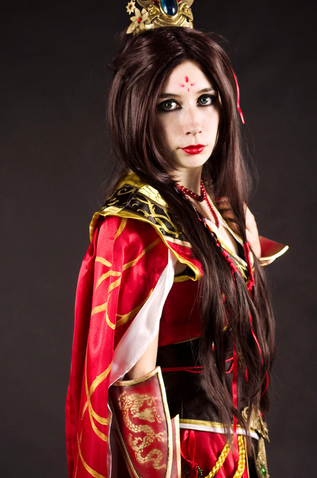 wizard cosplay from Diablo 3 portrait