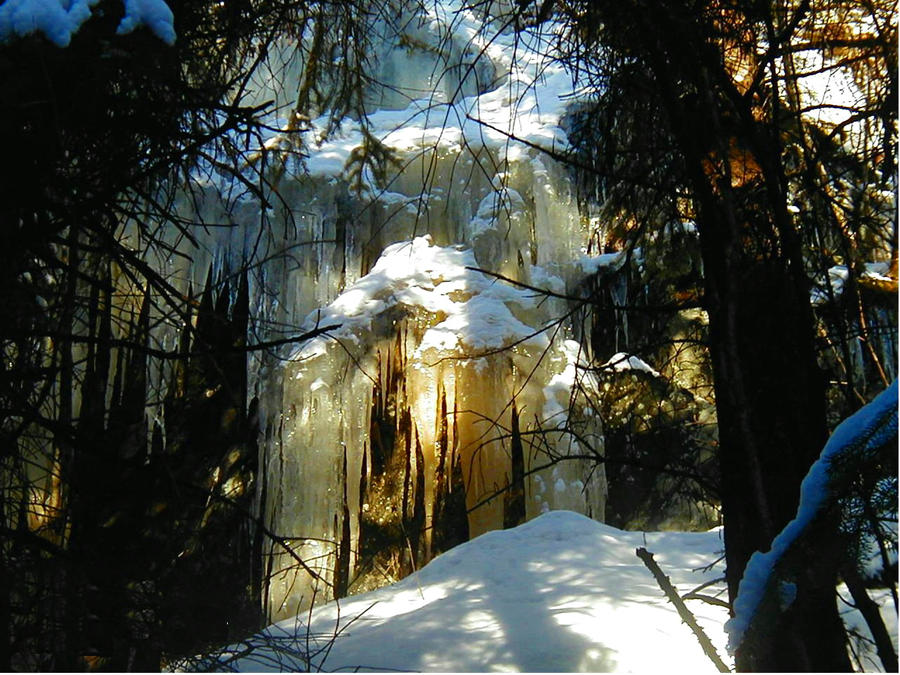 Forest Icefall Icefall by Glacierman54 on DeviantArt