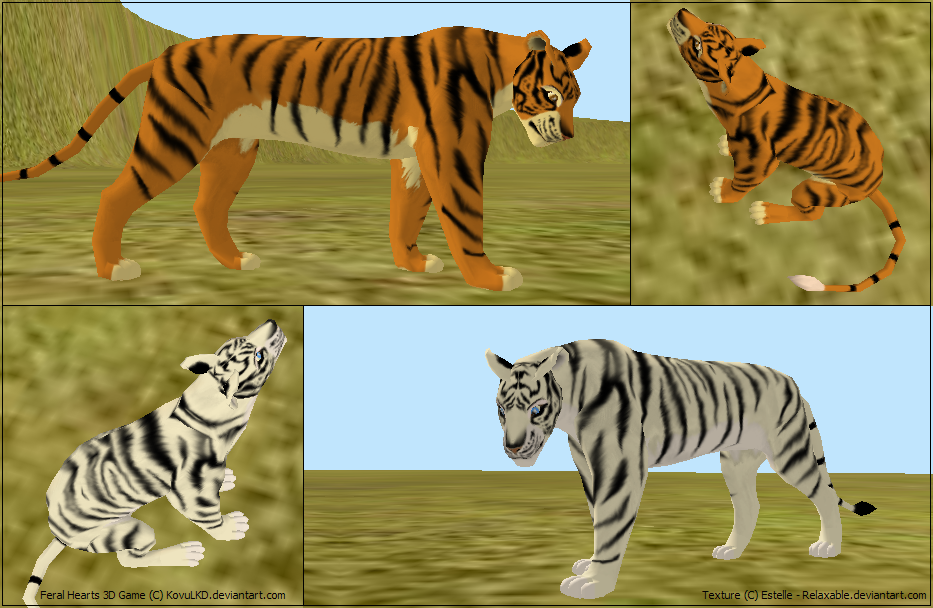 Tiger 3d Model Ai Digital Artwork, Three Dimensional Tiger, Cute