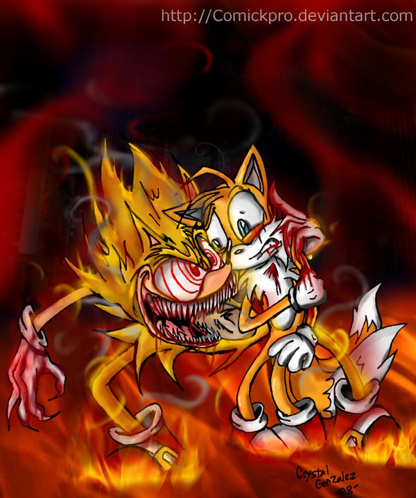 REQUEST) Super Sonic Vs Super Tails by Chee-o on Newgrounds