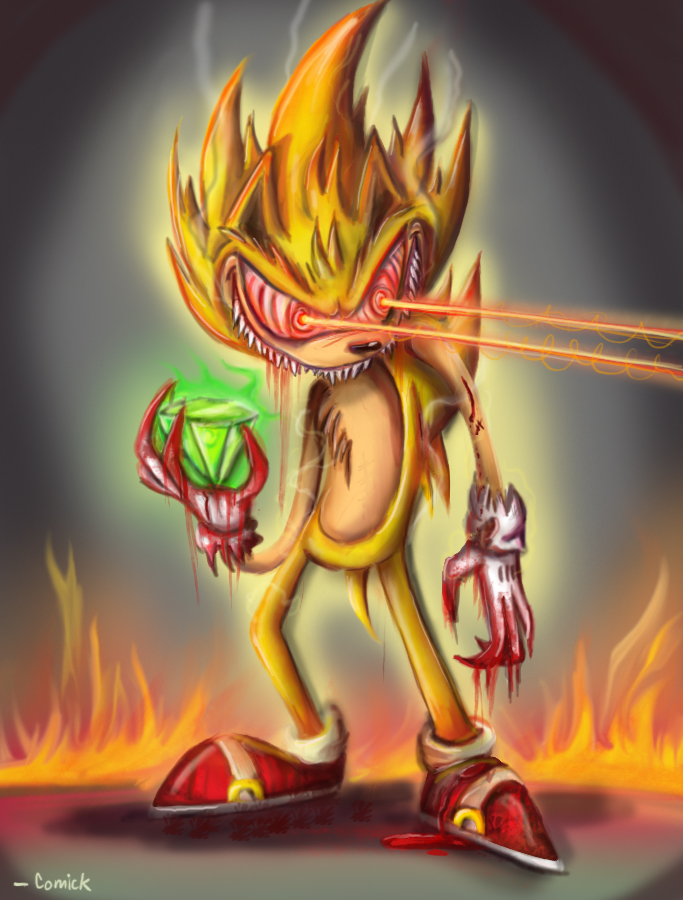 Sonic Super Sonic (Fleetway)