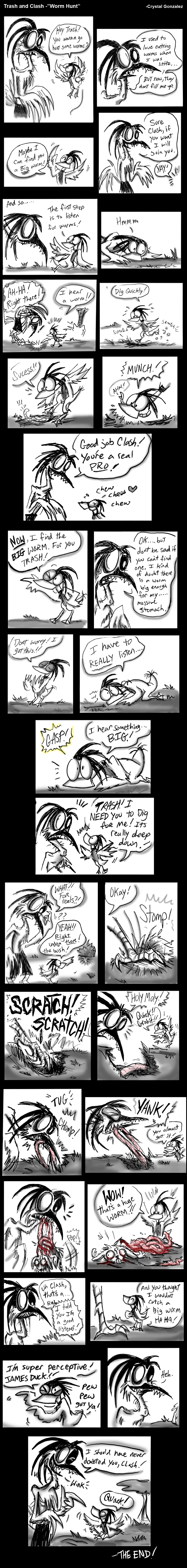Trash And Clash Worm Hunt By Comickpro On Deviantart Trash And Clash Worm Hunt By Comickpro On Deviantart