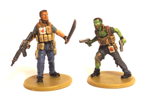 Raoul Painted Zombicide Survivor / Zombivor