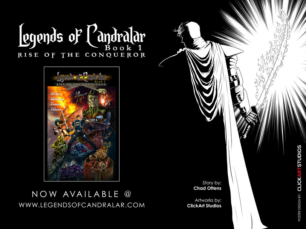 Legends of Candralar Book 1: Rise of the Conqueror