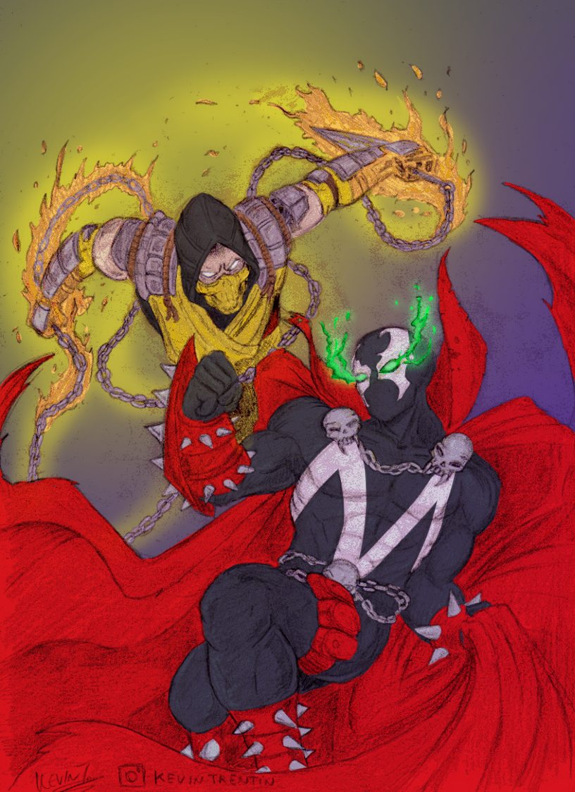 Scorpion Kills TTG Robin by masedog78 on DeviantArt