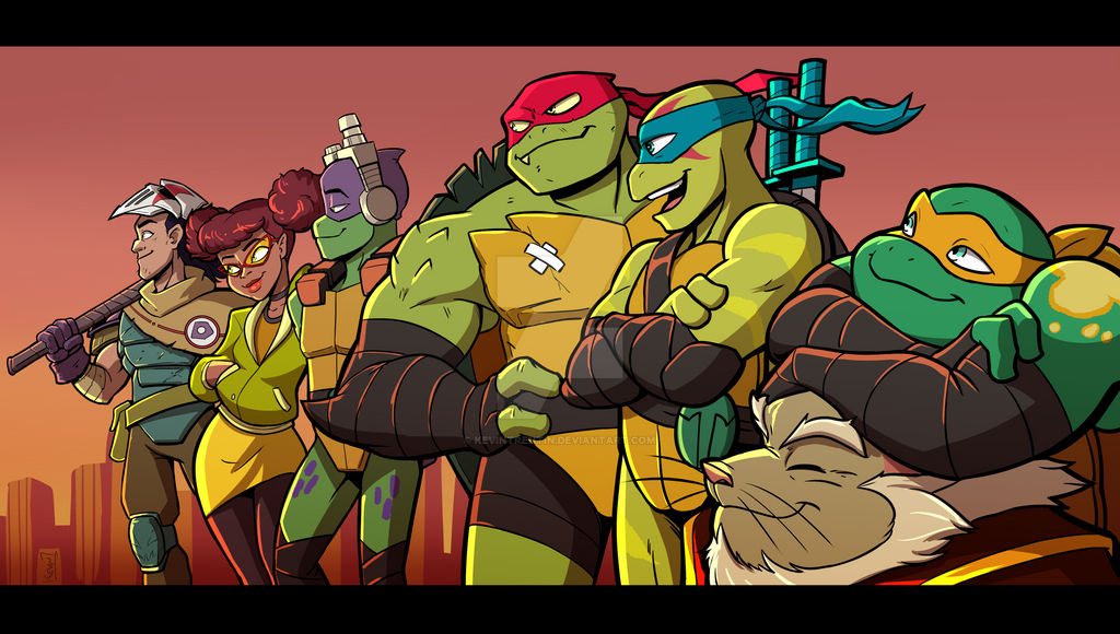 Rise of TMNT movie redraw by KevinTrentin on DeviantArt