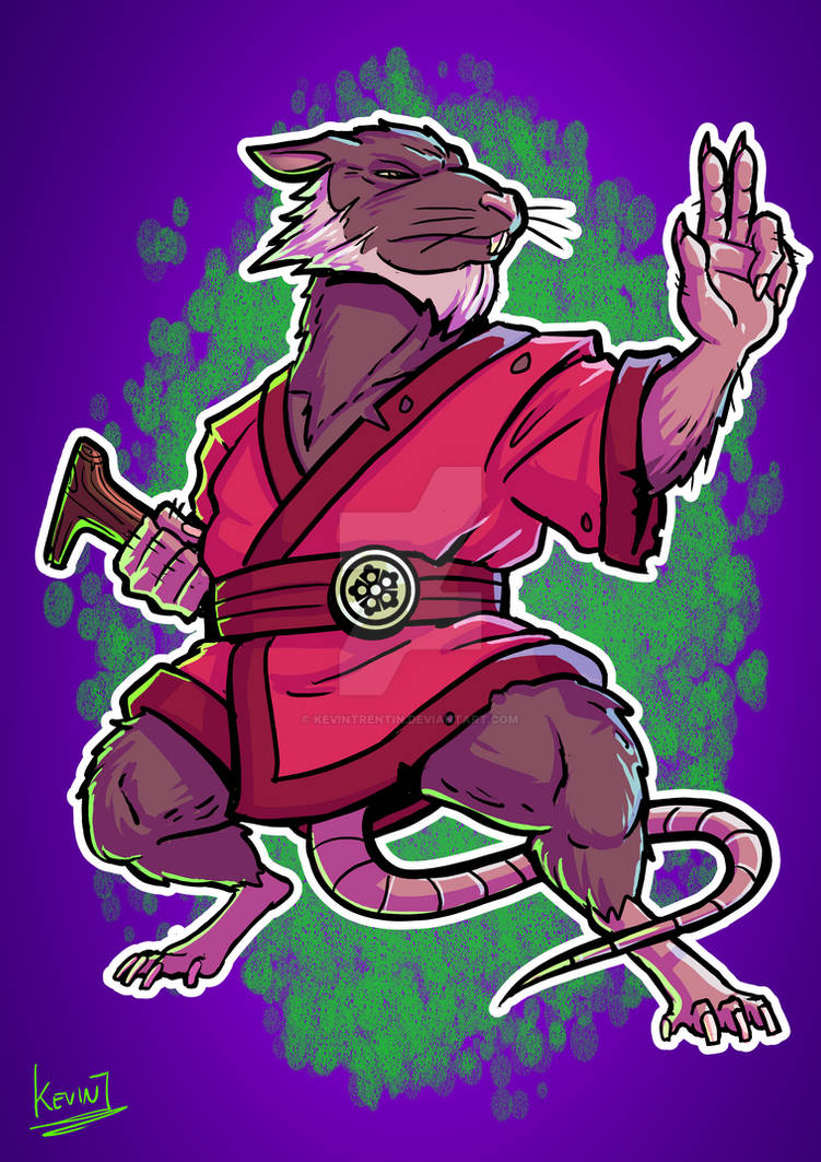 Tmnt redesign Splinter by KevinTrentin on DeviantArt