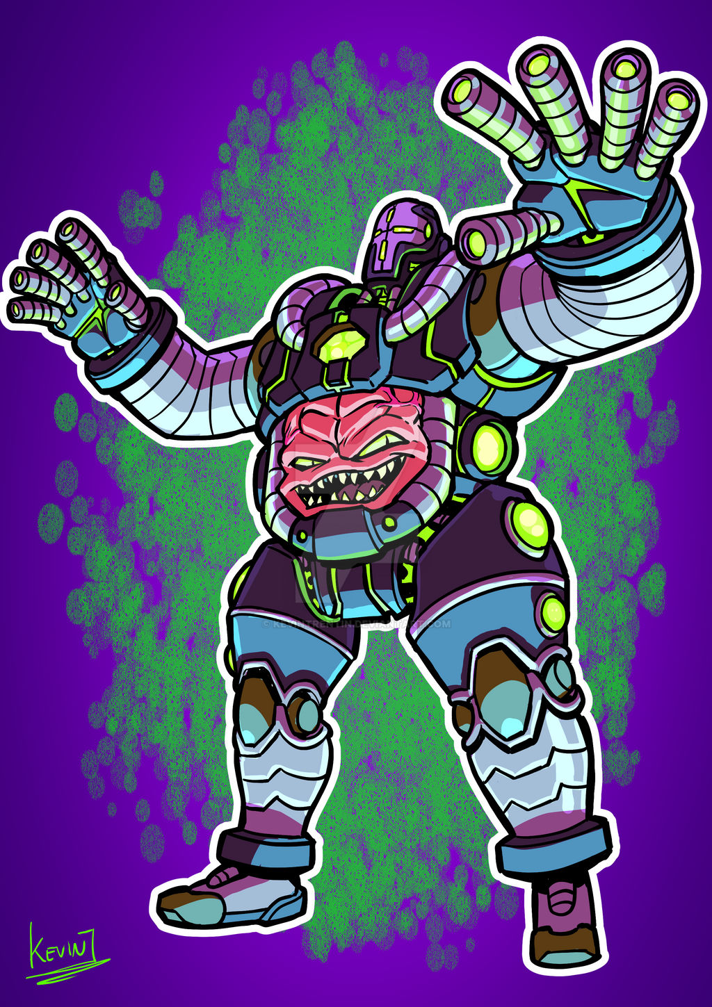 Krang Design Tmnt redesign Krang by KevinTrentin on DeviantArt