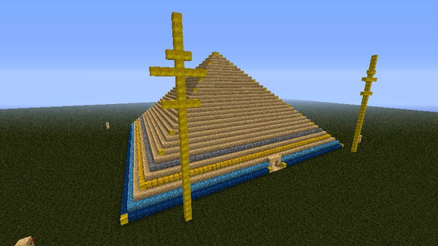 Minecraft pyramid