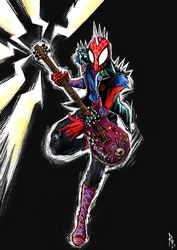 Spider-Punk by RRRBLL