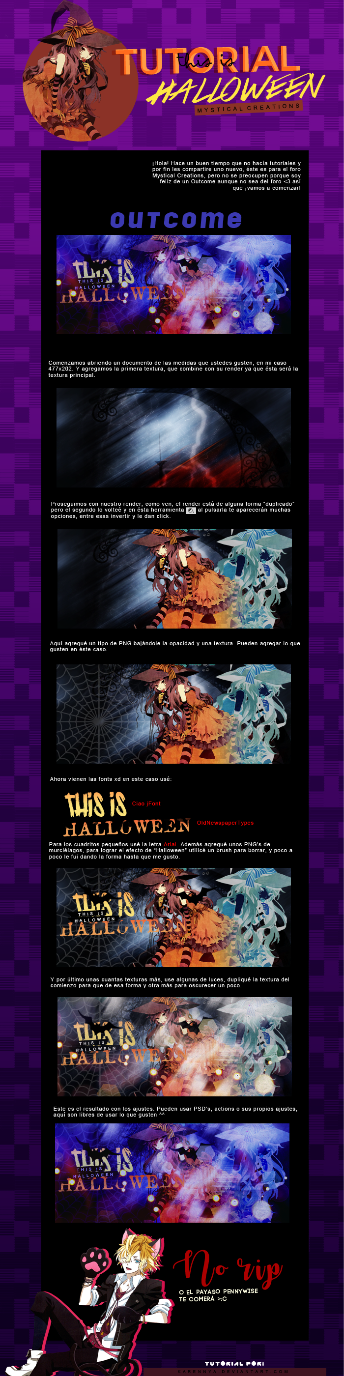 Tutorial This is Halloween