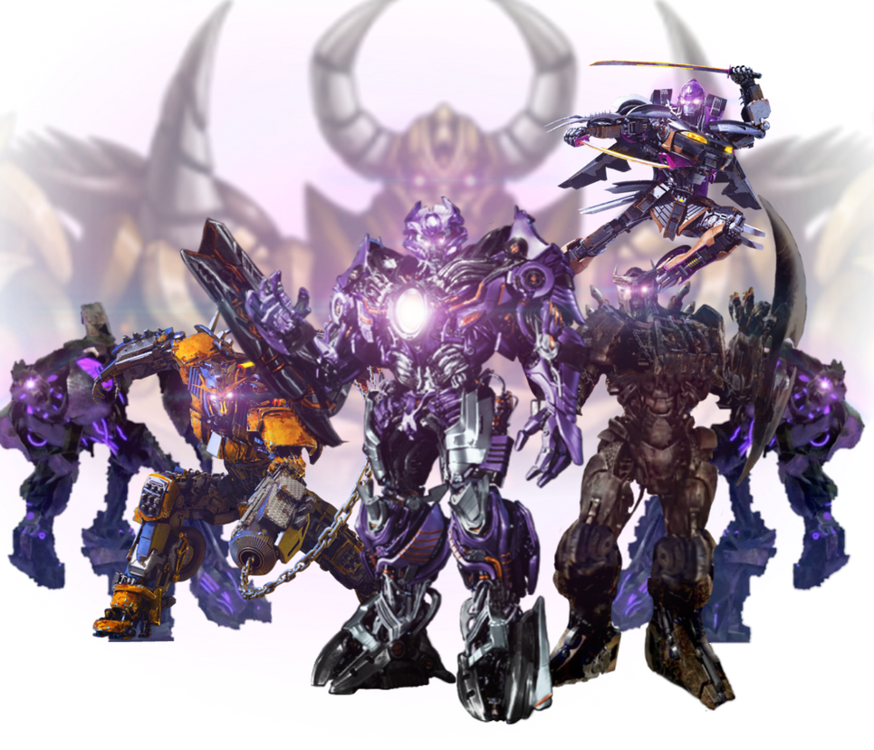 Galvatron and Terrorcons Render by ranceprime on DeviantArt