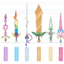 Mane Six Swords