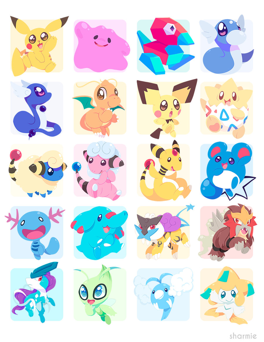 Poke Stickers 04