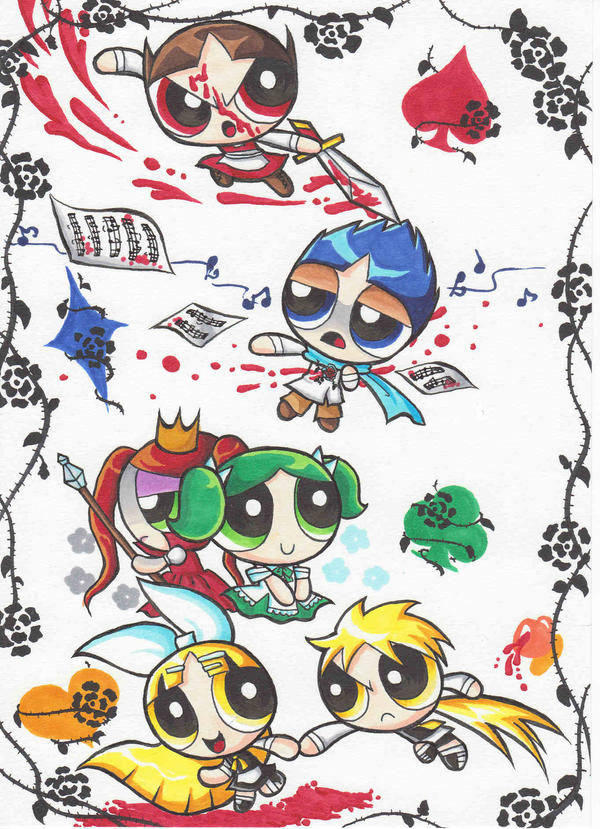 PPG in Alice human sacrifice by Yang Mei on DeviantArt PPG in Alice human sacrifice by Yang Mei on DeviantArt