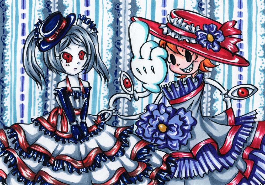 Dress up Marie and Peacock