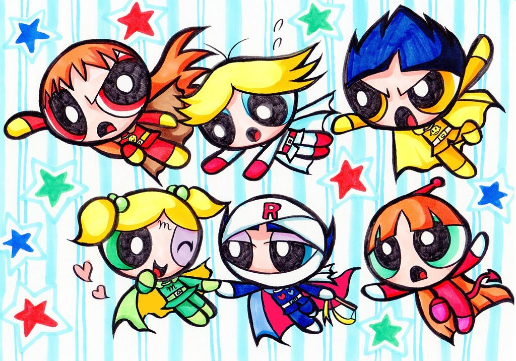 PPG + ANPANMAN by Yang-Mei on DeviantArt