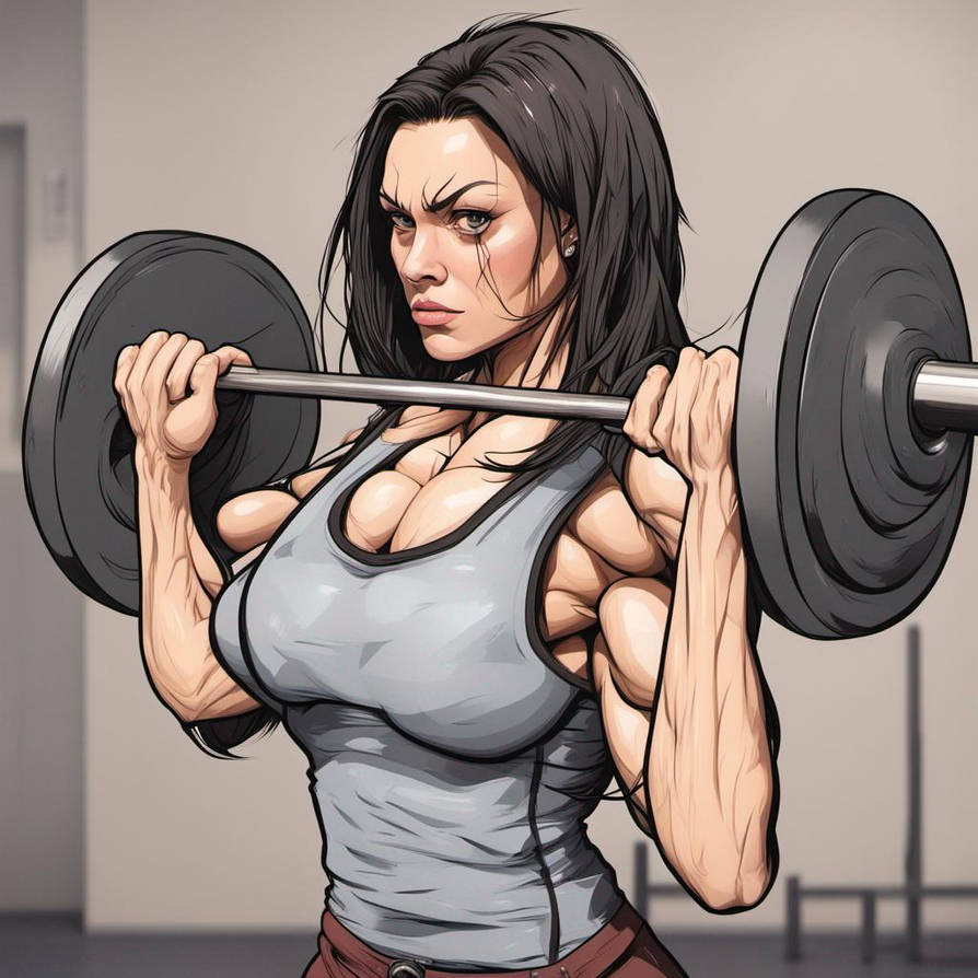 Girl Math Pec Muscle girl with pecs by geniuss666 on DeviantArt