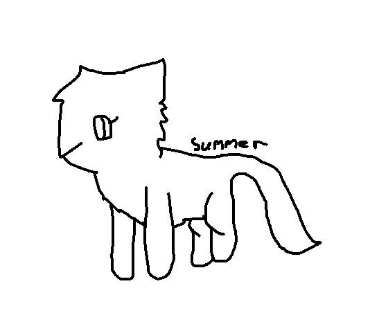 Random Kitty Lineart by SummerTheBubble on DeviantArt