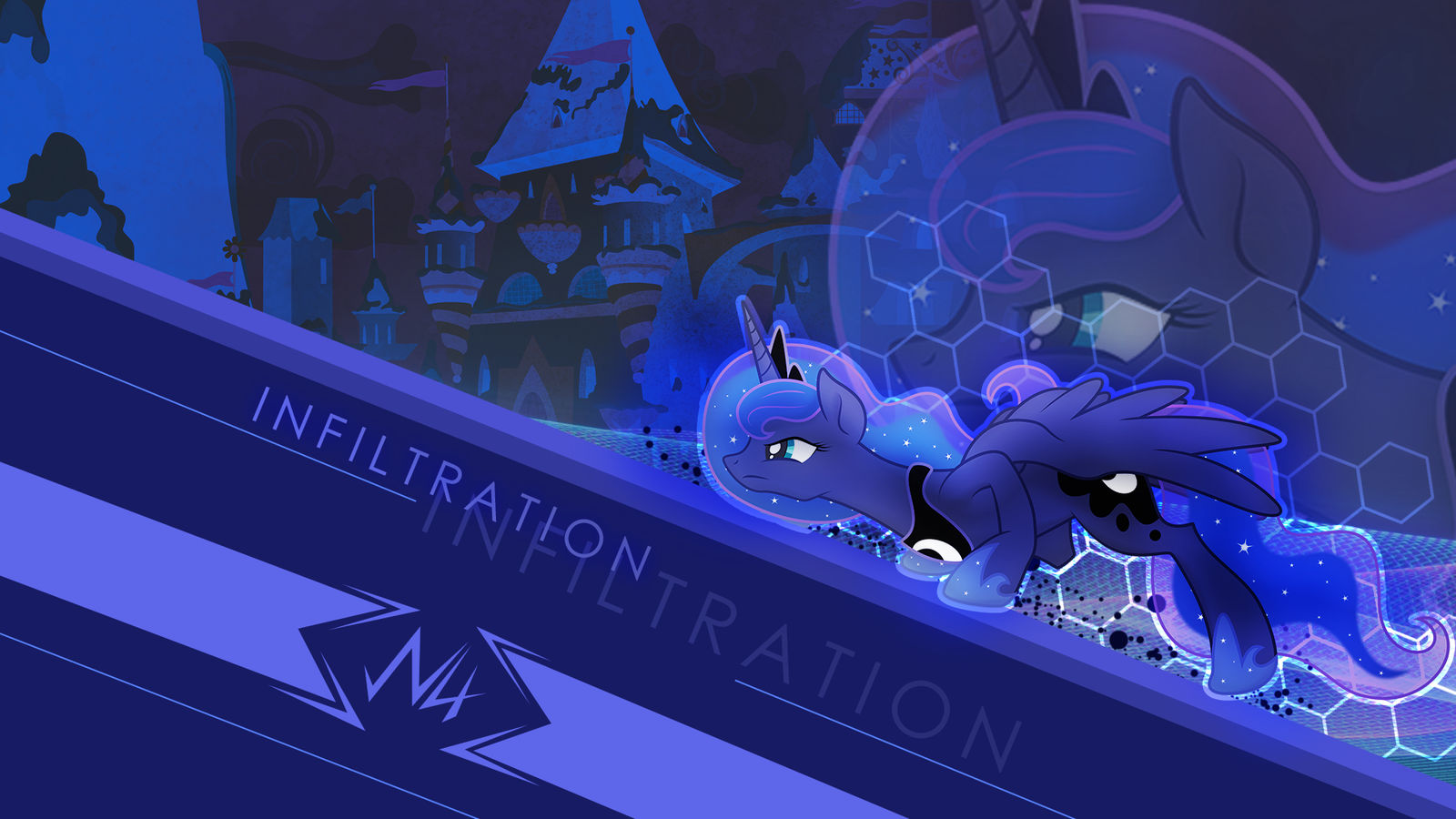 Night Infiltration - wallpaper