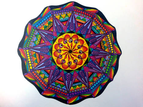 Mandala - Sharpie to the core