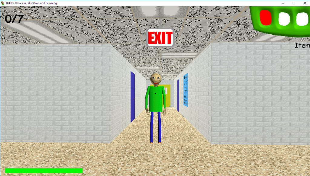 Personal Log 5.30.18 Game Review Baldi's Basics by The0nlyGH0ST on
