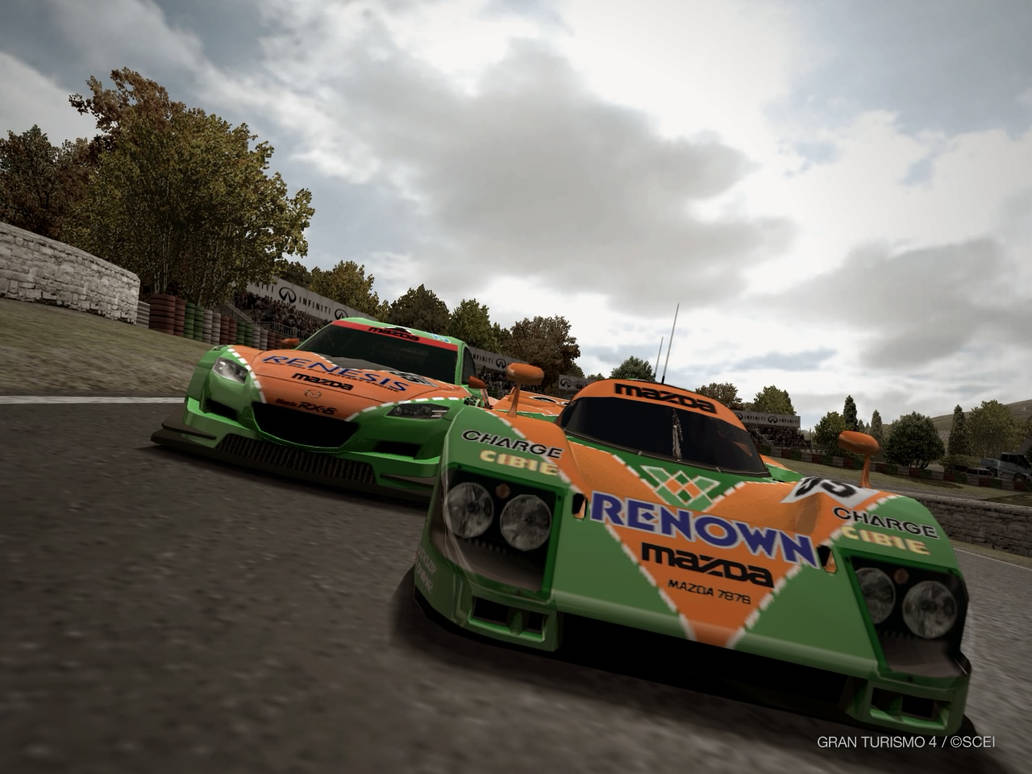 RX8 Vs 787B by angelneo107 on DeviantArt