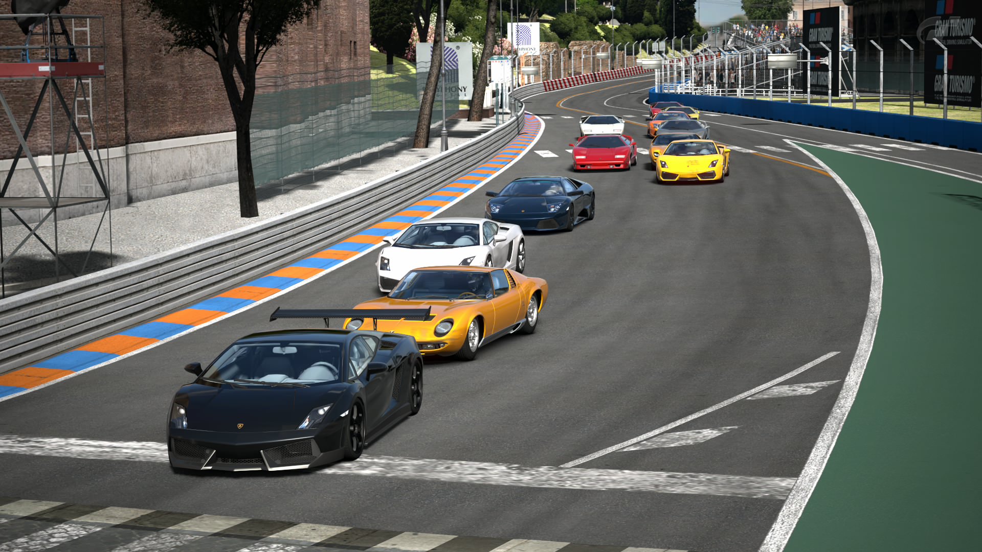 Lambos at Roma 3