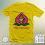 Fire Monkey Yellow Tshirt Design