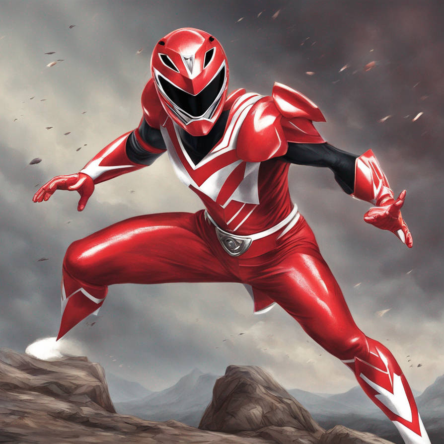 Red Power Ranger by Volocius on DeviantArt