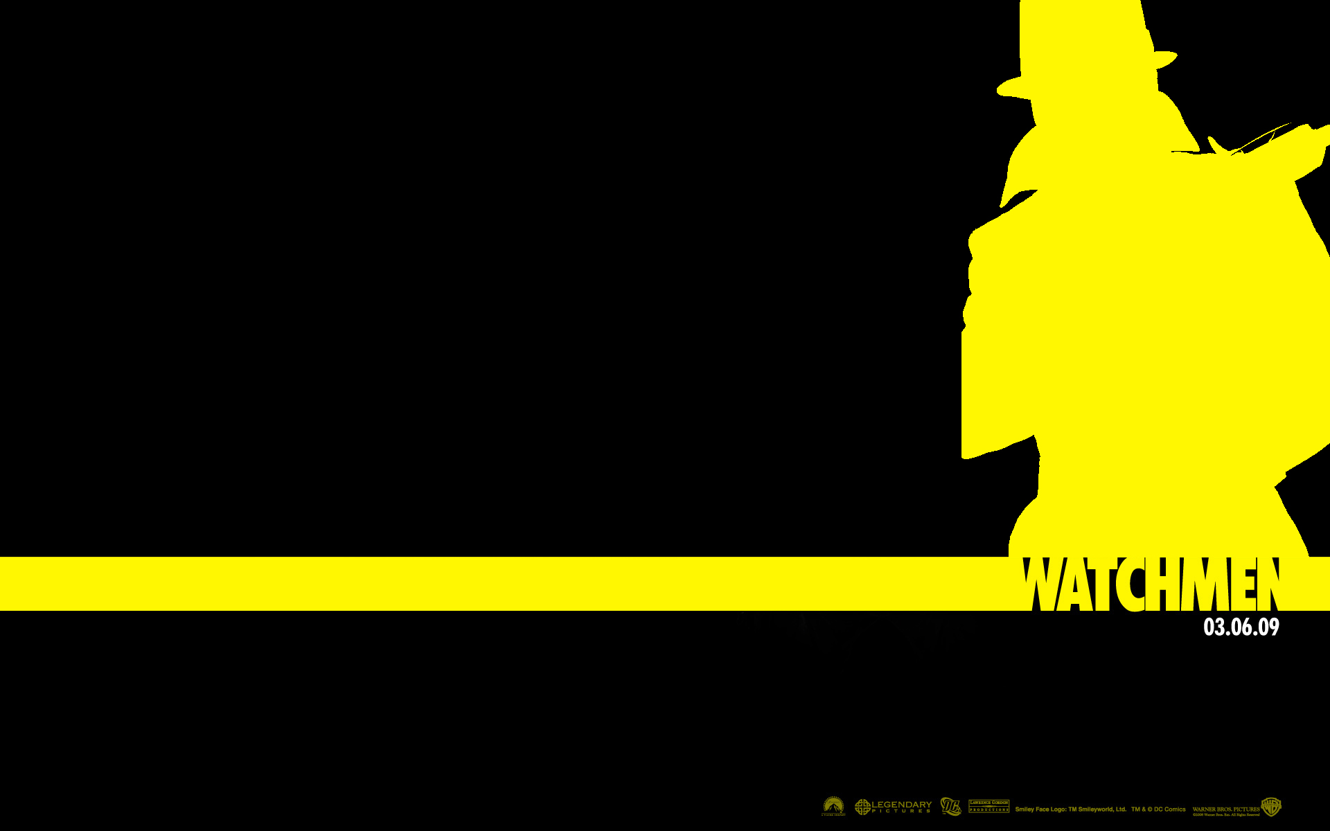 Rorschach Wallpaper -BLACK-