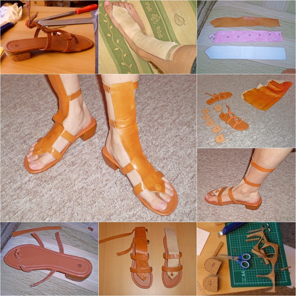 Nami-Cosplay: Sandals (finished result + WIP)