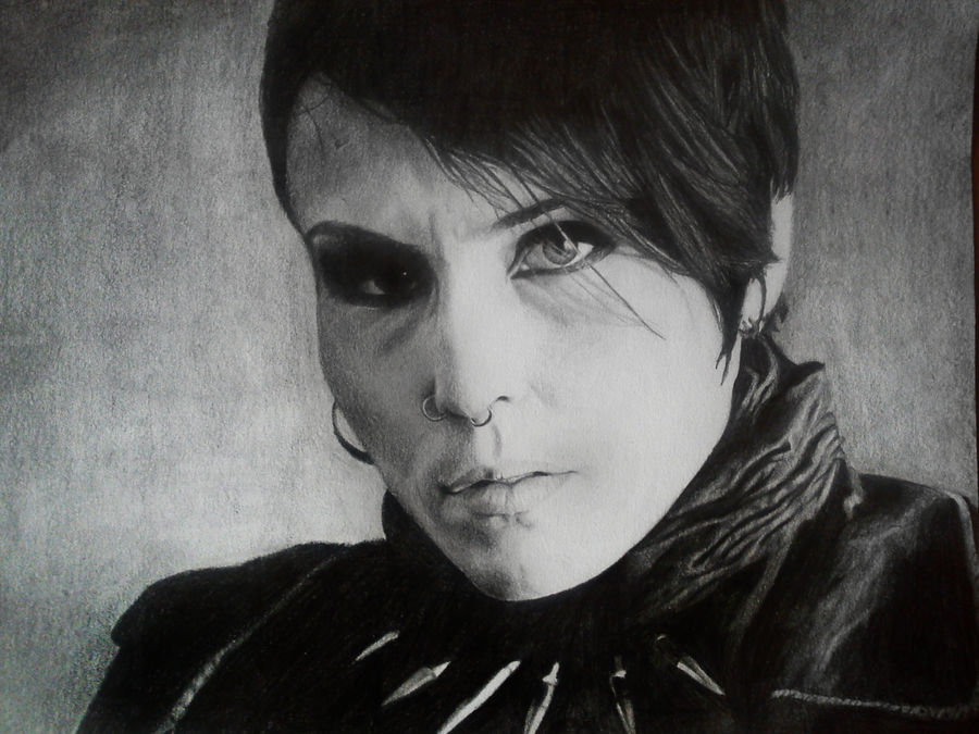 Noomi Rapace as Lisbeth Salander portrait