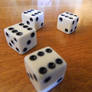 Roll 4 six-sided dice and drop the lowest