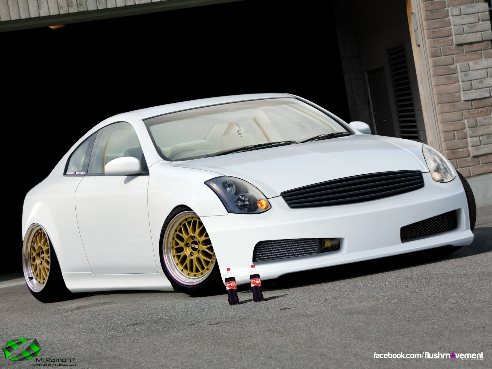 Stanced Infiniti G35