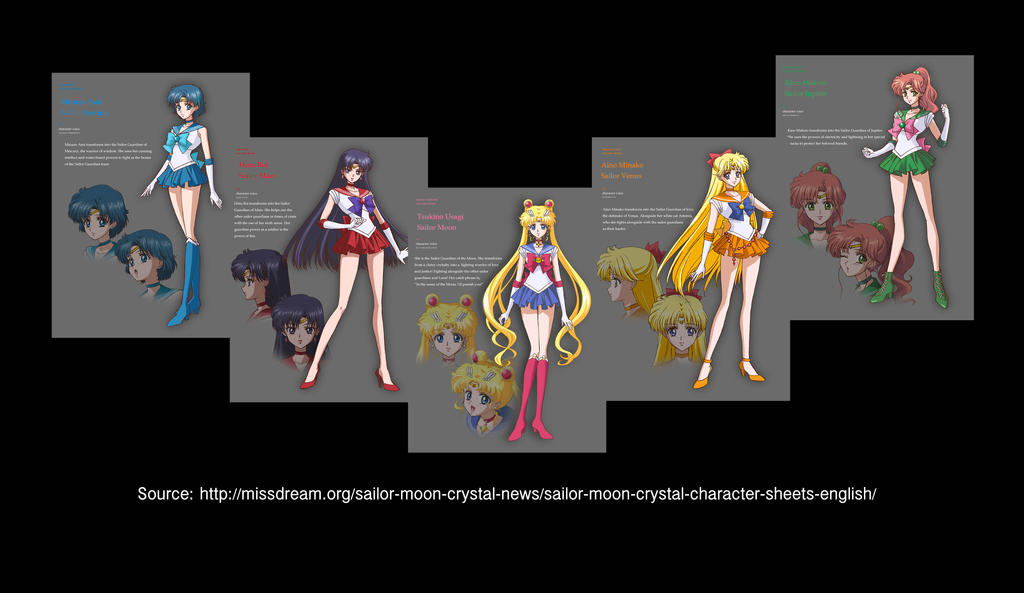 Newest Character Design for 2014 Sailor Moon Anime