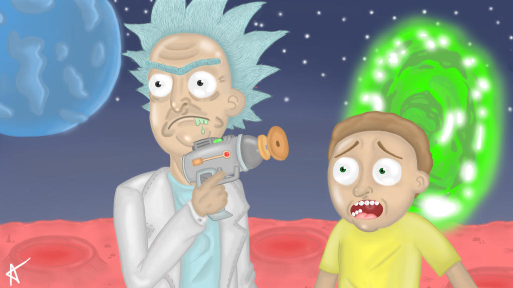 Rick And Morty Fan Art By CMALEON8 On DeviantArt rick-and-morty-fan-art-by-cmaleon8-on-deviantart