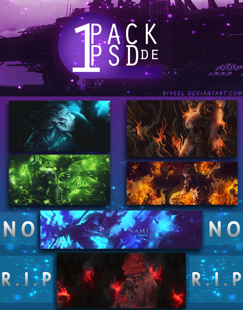 1 Primeiro Pack de PSD