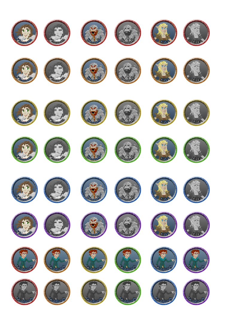 Homless Dnd Token DnD 1' Tokens Part 2 by Iphrid on DeviantArt