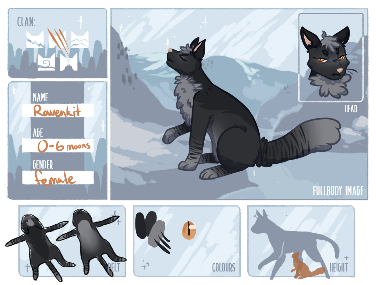 TSF:Ravenkit|ShadowClan by Vadovas on DeviantArt