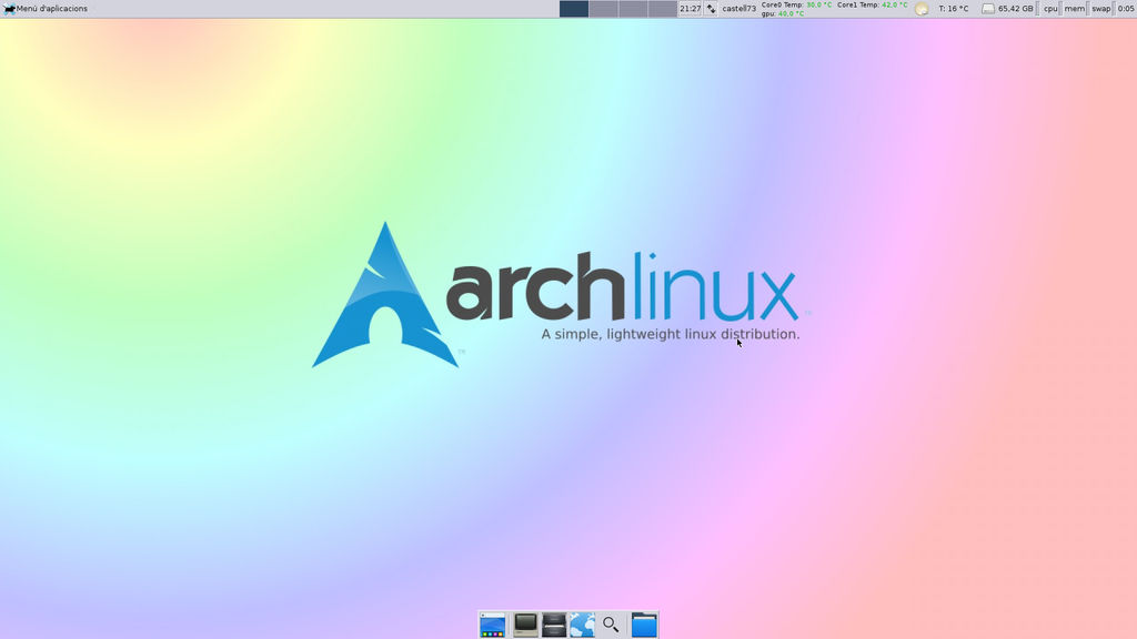 Captura Archlinux 1920x1080